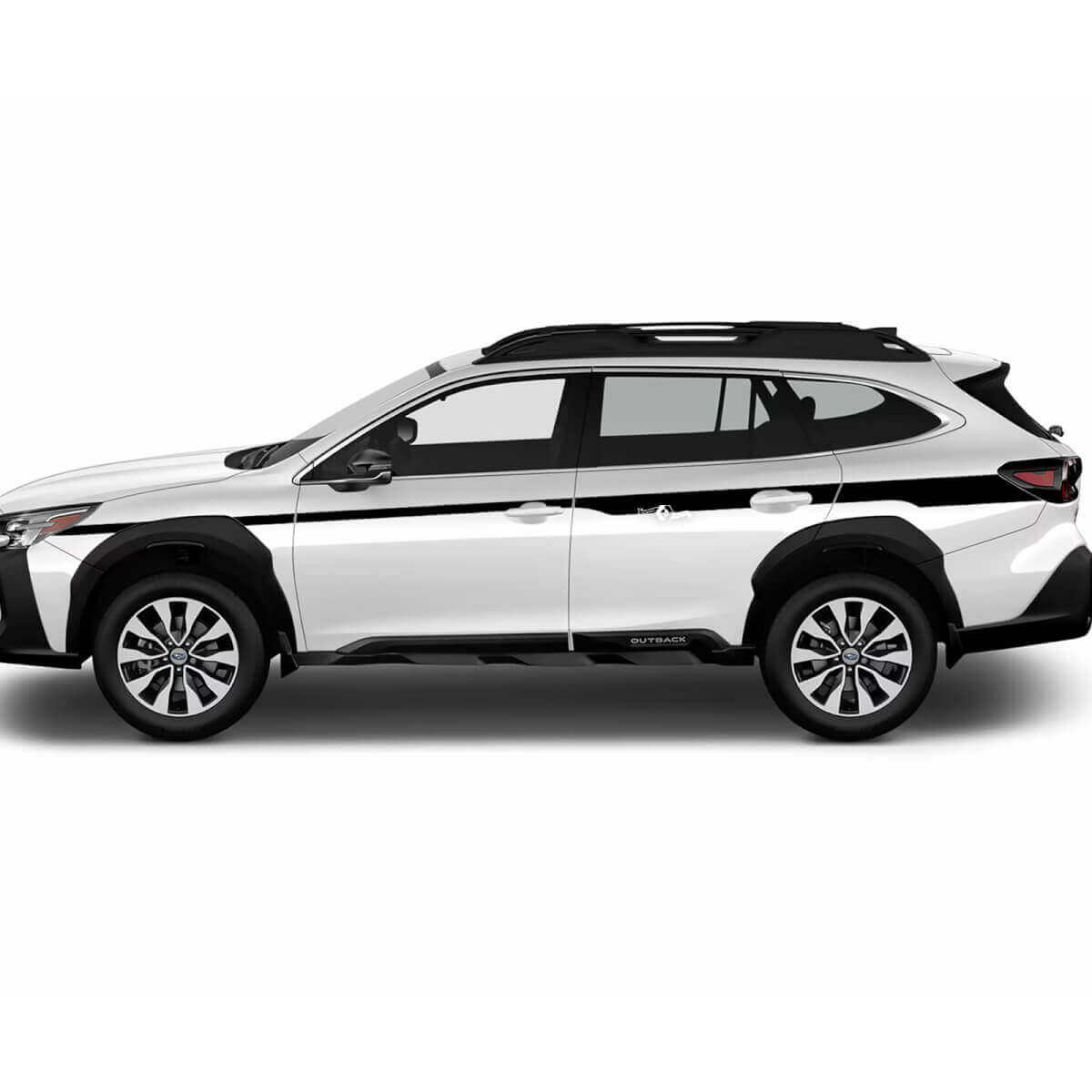 Seitentüren Streifen Vinyl Aufkleber -Aufkleber Grafik für Suba Outback
