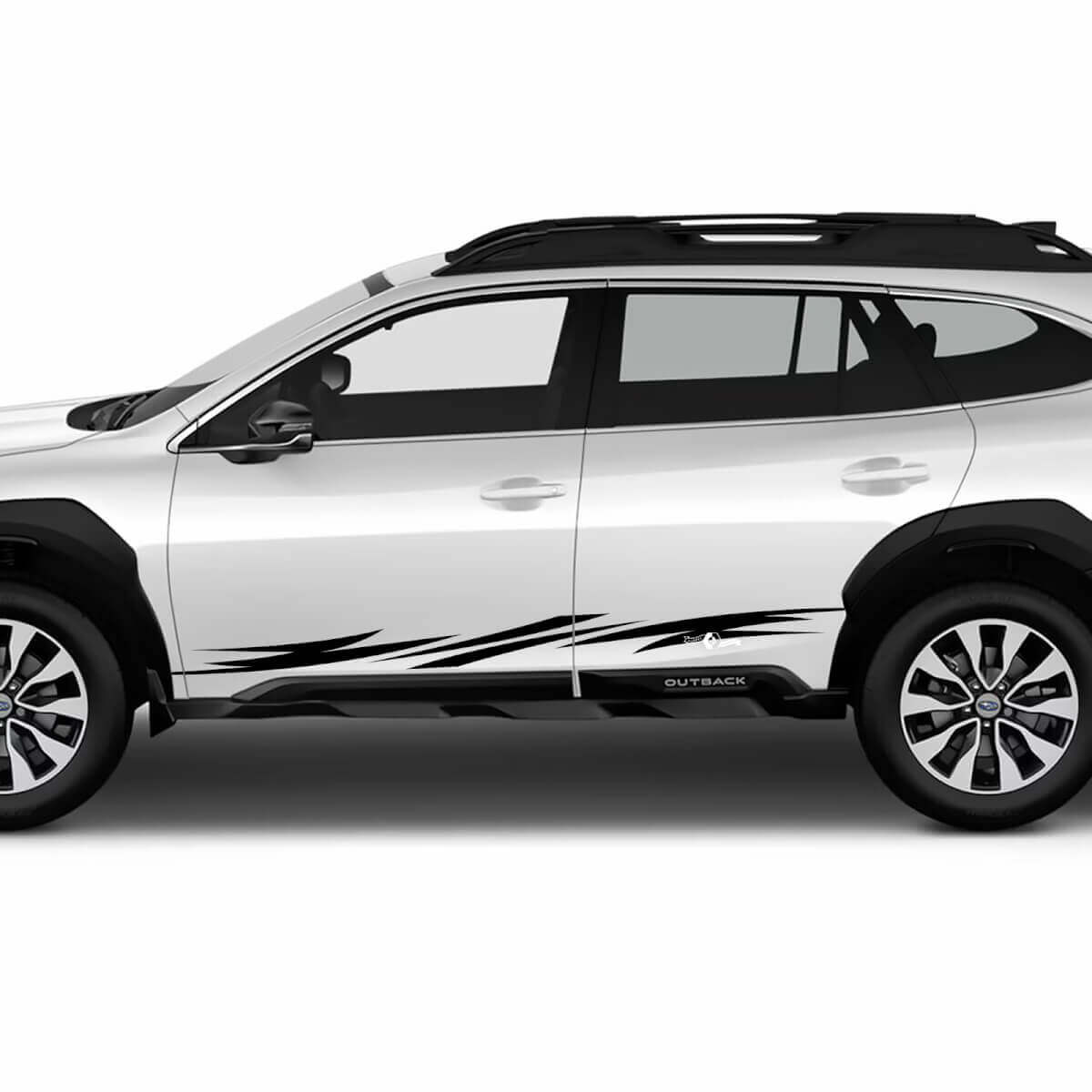 Seitenstreifen Vinyl -Aufkleber - Sporty Graphic Sticker Fit Suba Outback
