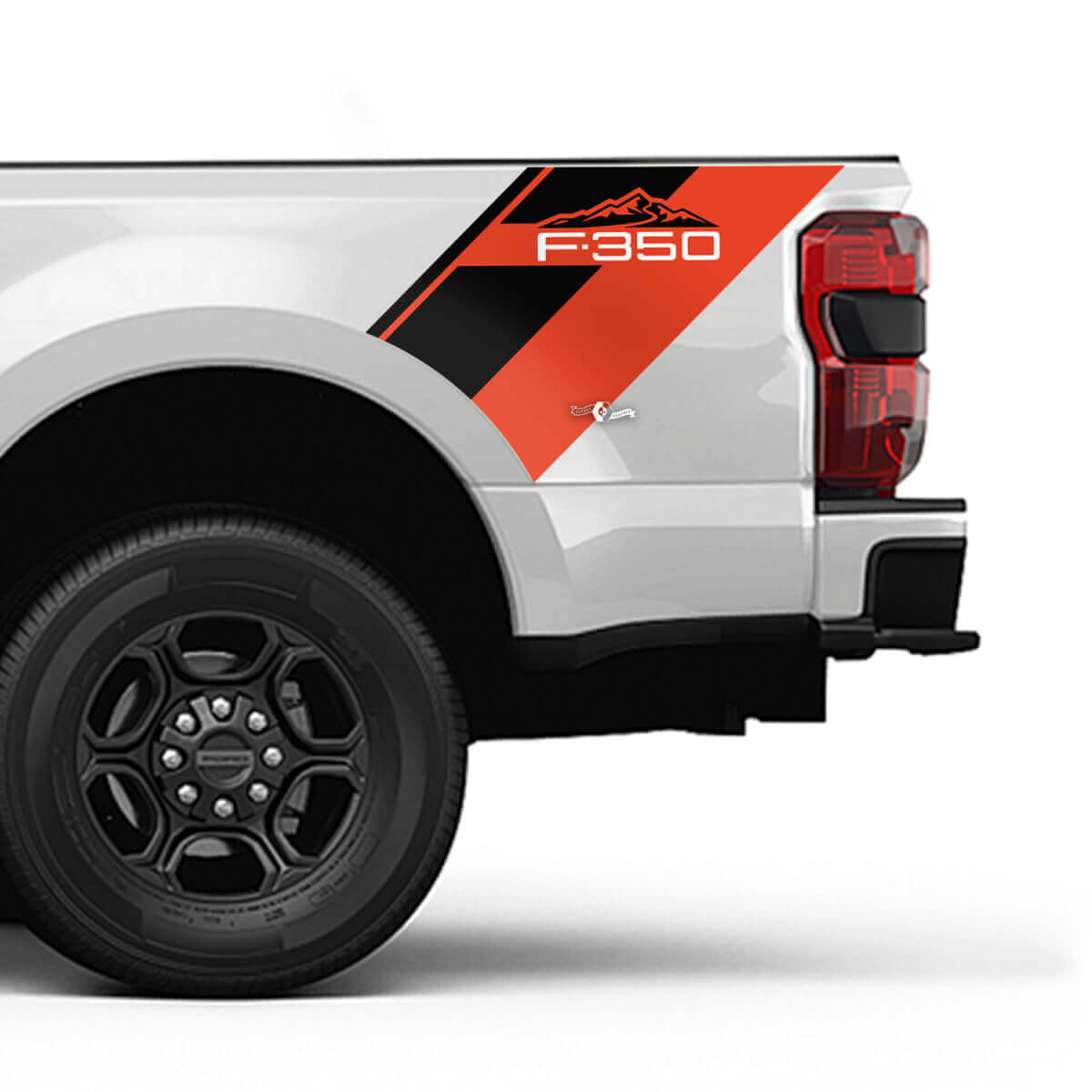Ford F350 Bett Side Stripes Aufkleber Kit Vinyl Aufkleber Set Side Grafiken
