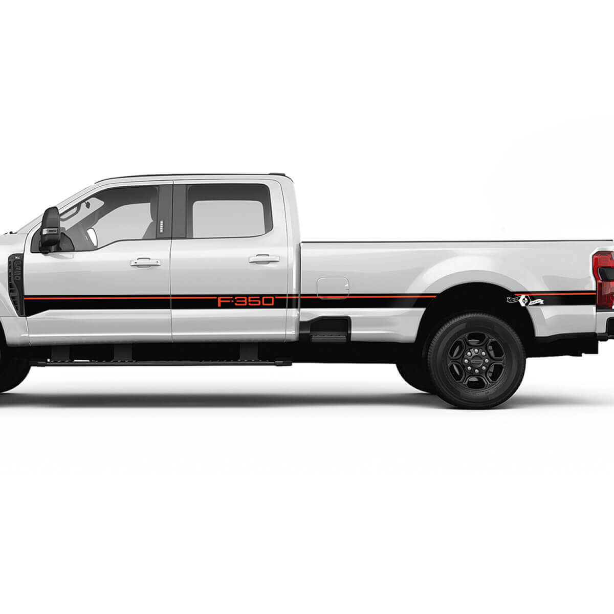 F350 Side Stripes Decal Kit Vinyl -Aufkleber -Grafik für Ford Trucks
