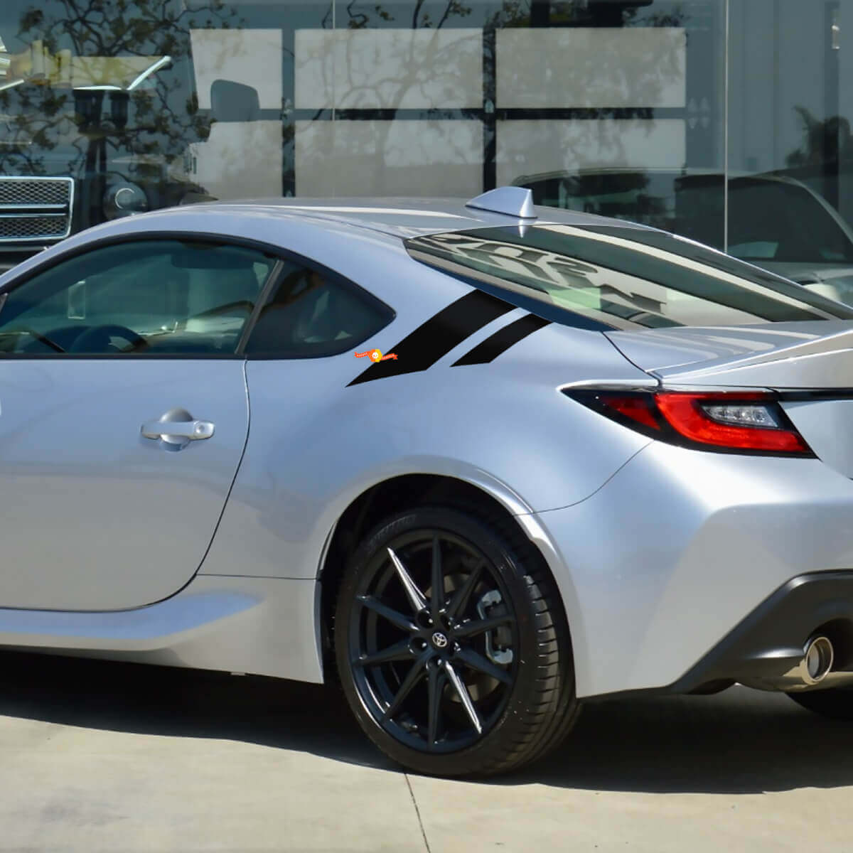 Side Heck Fender Stripes Grafikabziehbilder Aufkleber für Toyota JR86
