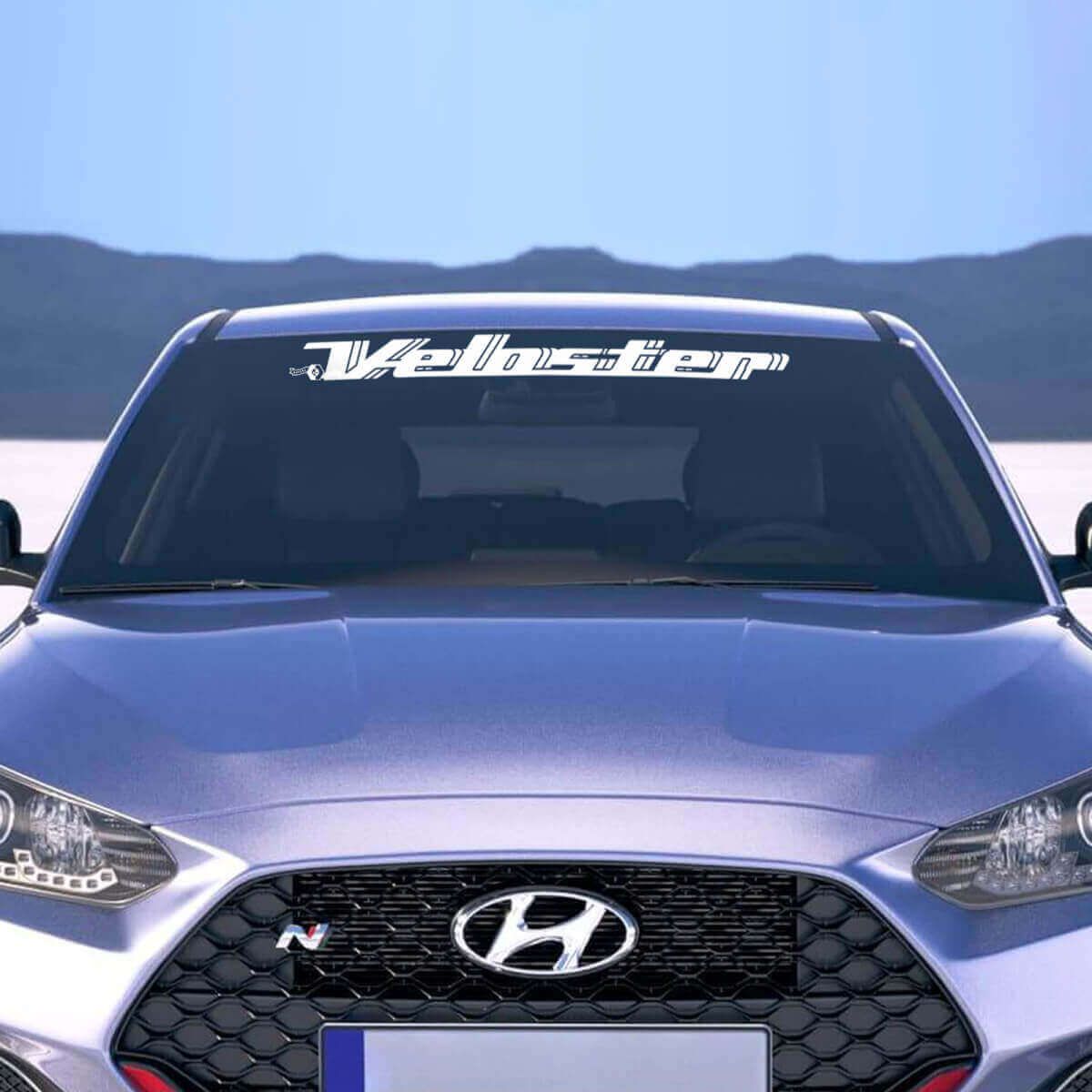 Markenbeschriftung Frontscheibenaufkleber für Hyundai Veloster
