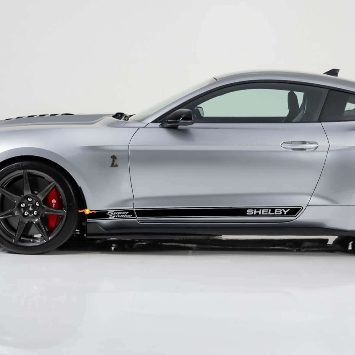 Super Snake Shelby Rocker Panel Abziehbilder für Musclecar Musclecarmodel
