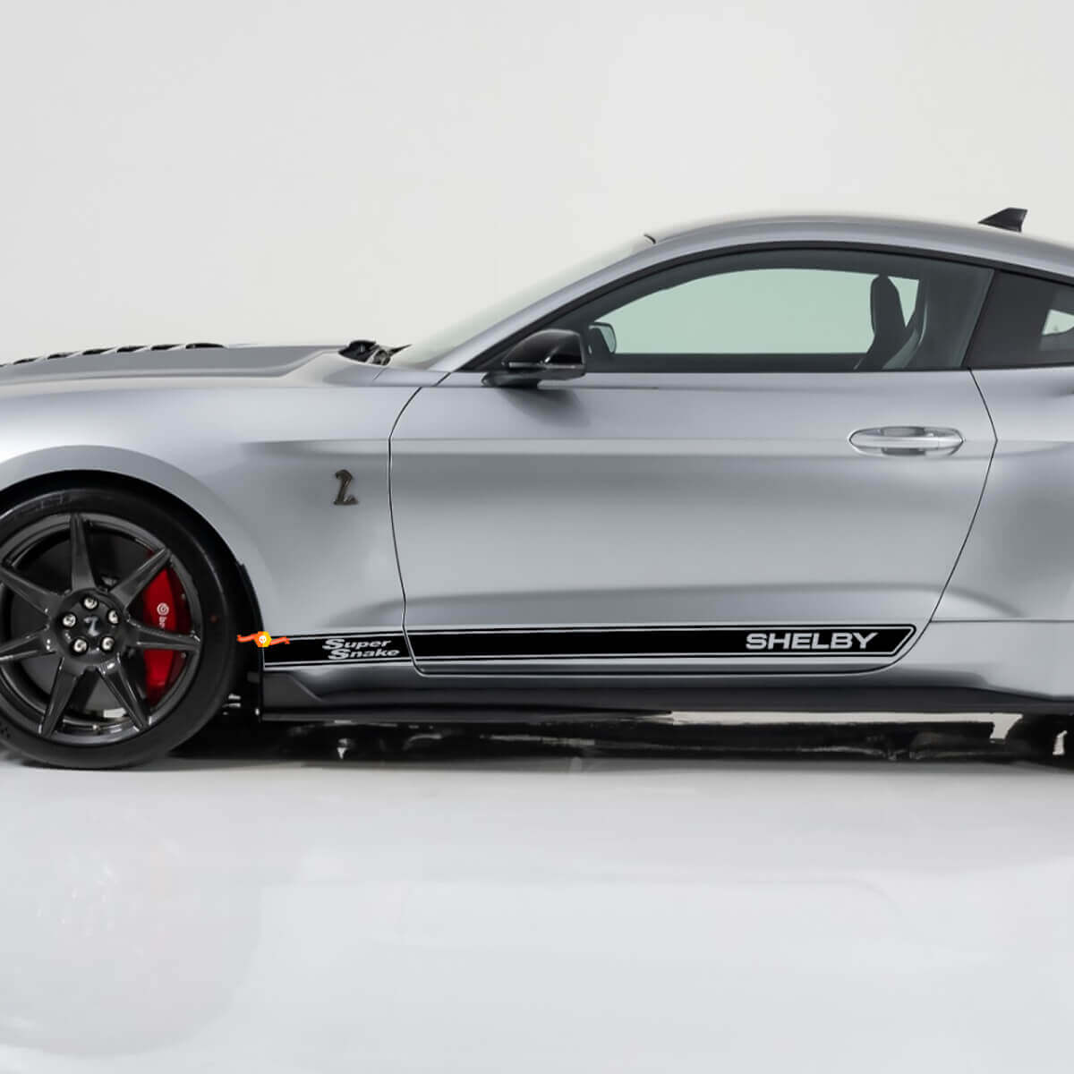 Super Snake Shelby Rocker Panel Abziehbilder für Ford Mustang
