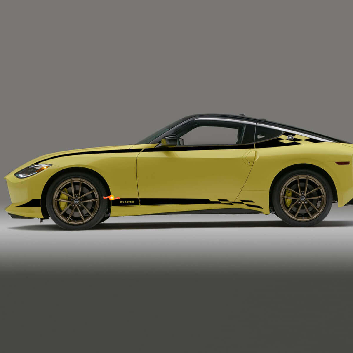 NISMO Side Checked Stripe Decal Kit für Nissan Z GT4
