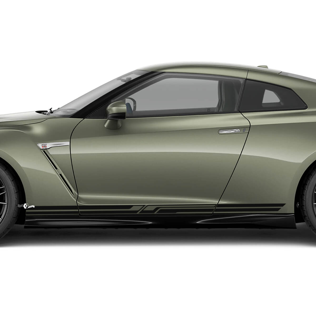 Seitentüren Rocker Panel Grafik-Aufkleber-Kit für Nissan GT-R
