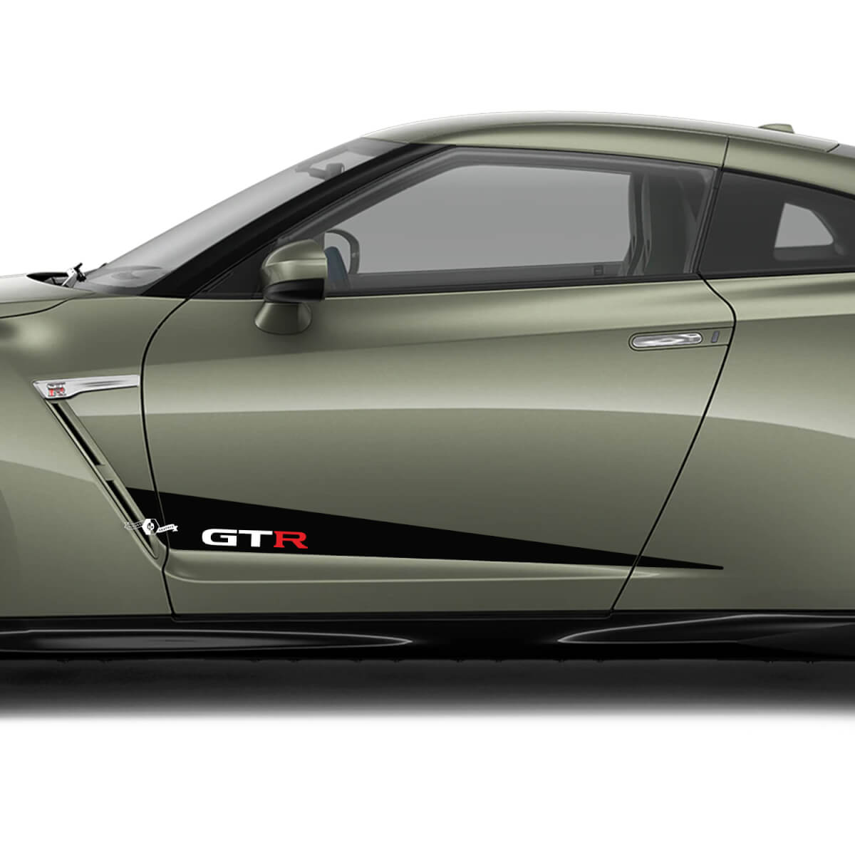 Seitentüren Grafik-Aufkleber Kit für Nissan GT-R 3
