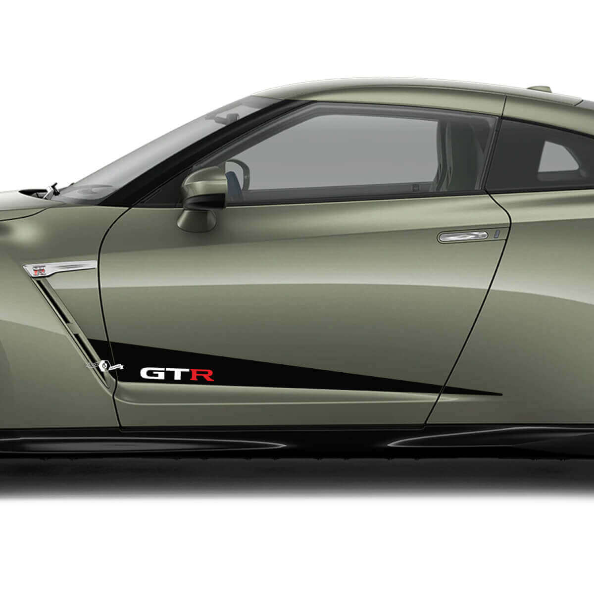 GT-R-Logo Seiten Tür Grafik Aufkleber Set für Nissan GT-R