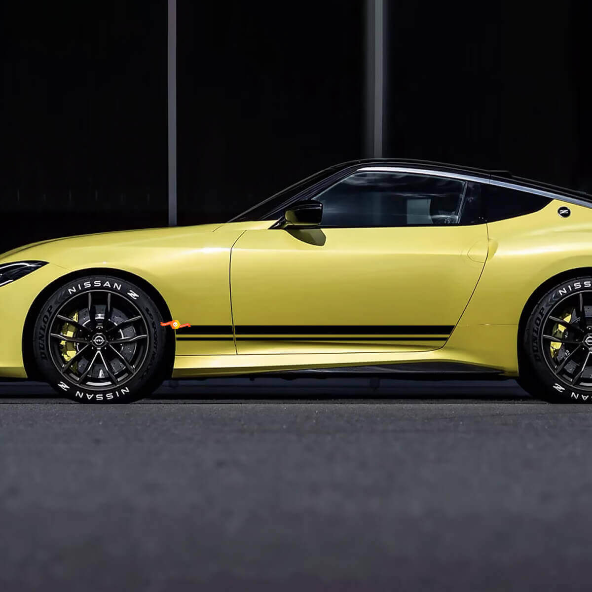 Seitlicher Streifen Aufkleber Decal Vinyl Grafik Kit für Nissan Legend Z Edition