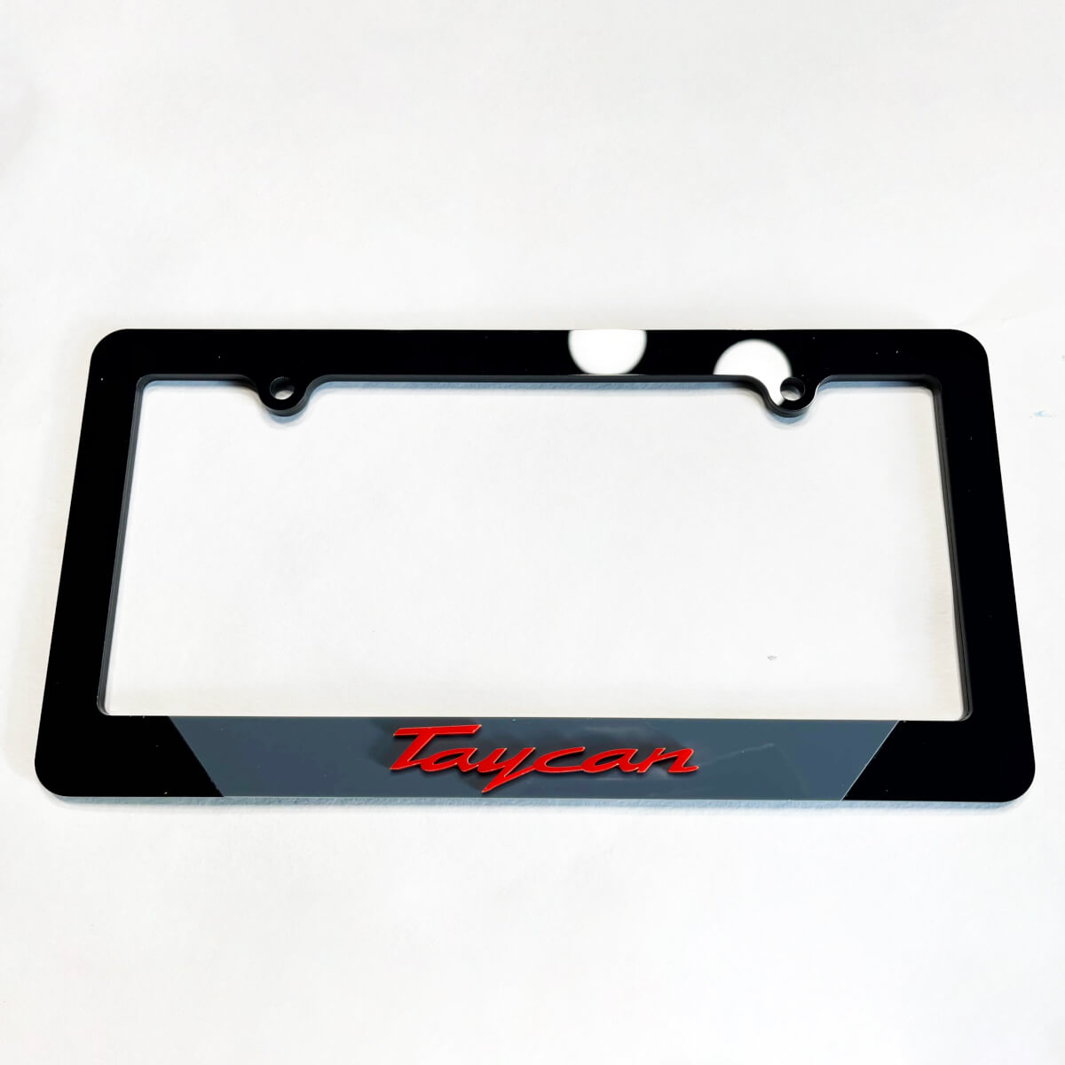 Porsche Taycan Fahrzeugkennzeichenabdeckungen Frames Dekor
