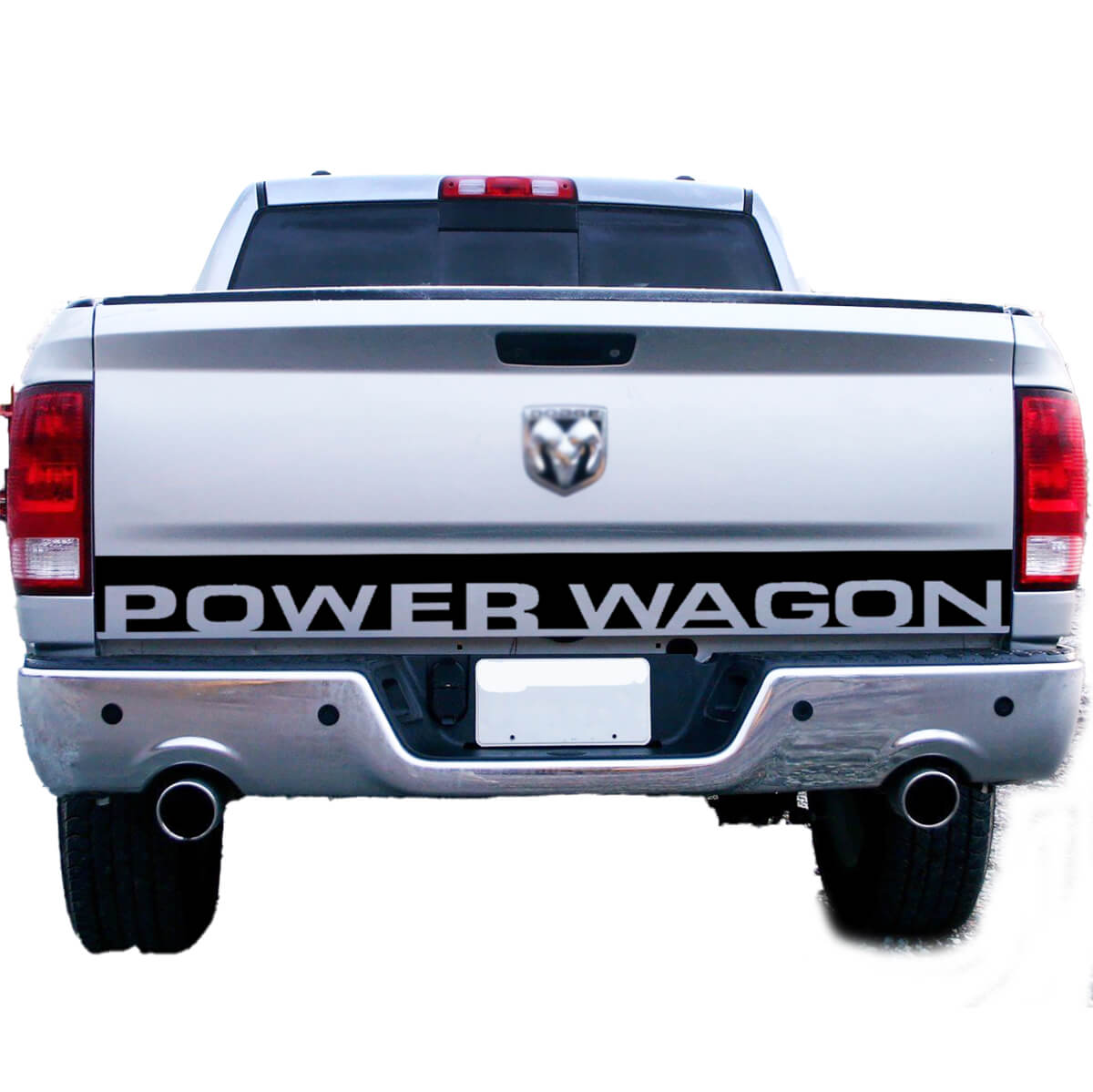 Dodge Ram 1500 Power Wagon Truck Heckklappe Akzent Vinyl Graphics Streifen Aufkleber Aufkleber 3
