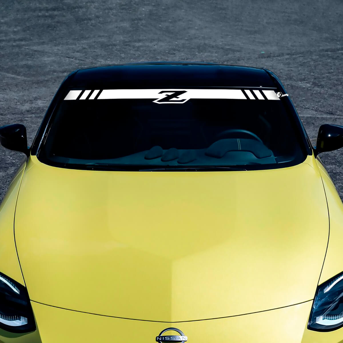 Windschutzscheibe Z Stripe Decal Aufkleber für Nissan Z Sport 2
