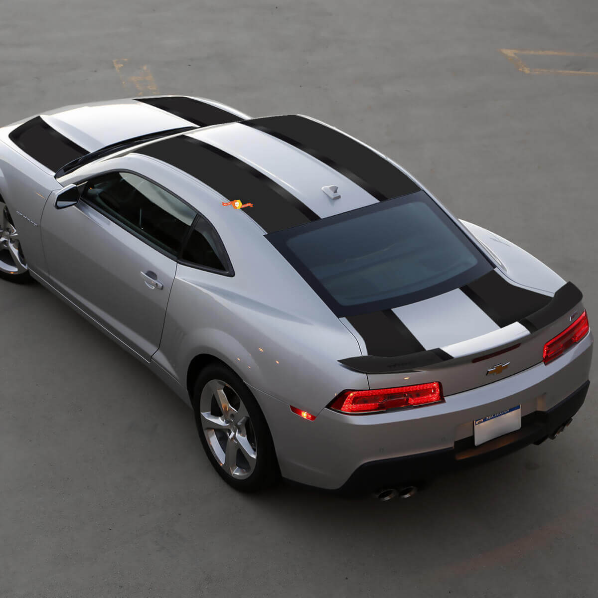 Rally Racing Stripes Abziehbilder Grafiken für Camaro Transformers Special Edition 2
