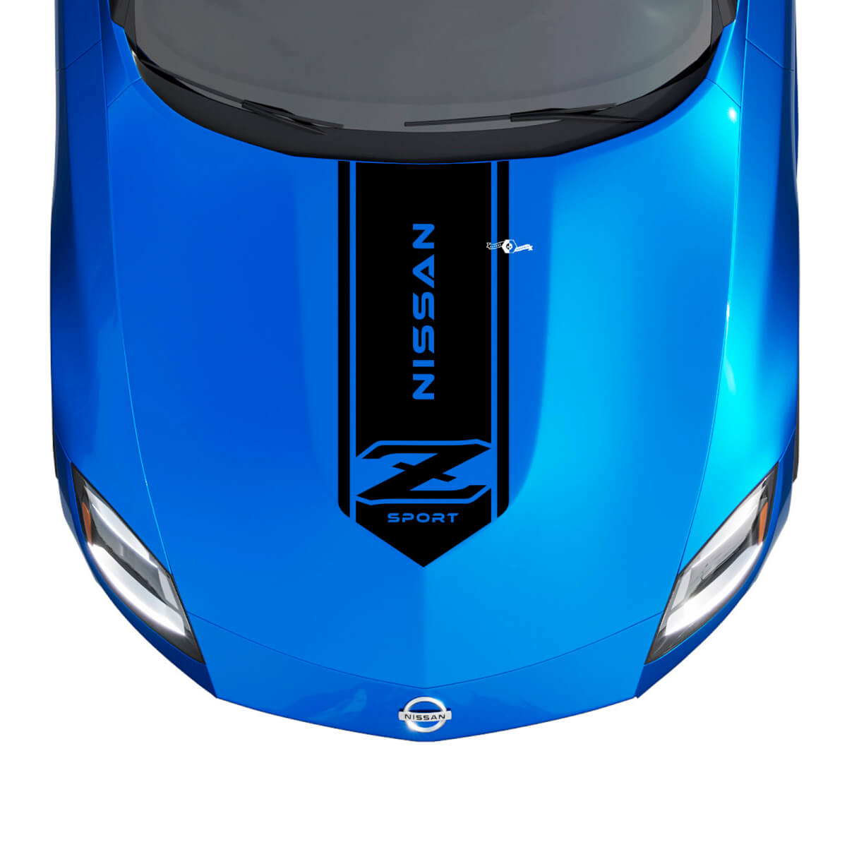Haubenstreifen -Aufkleber -Kit für Nissan Z Sport 2
