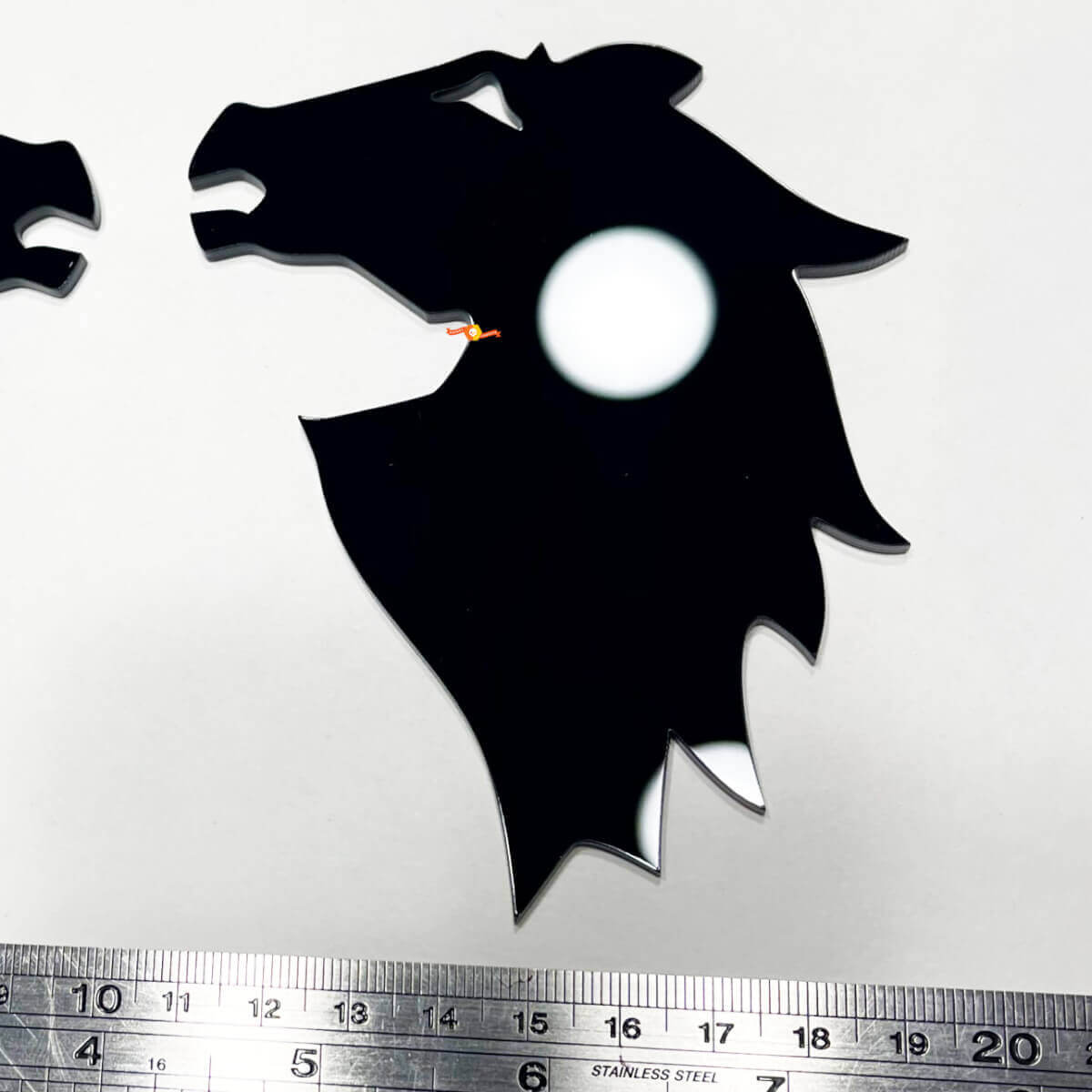 Bronco Fender Abzeichen Heckklappe Emblem 3D -Abzeichen
