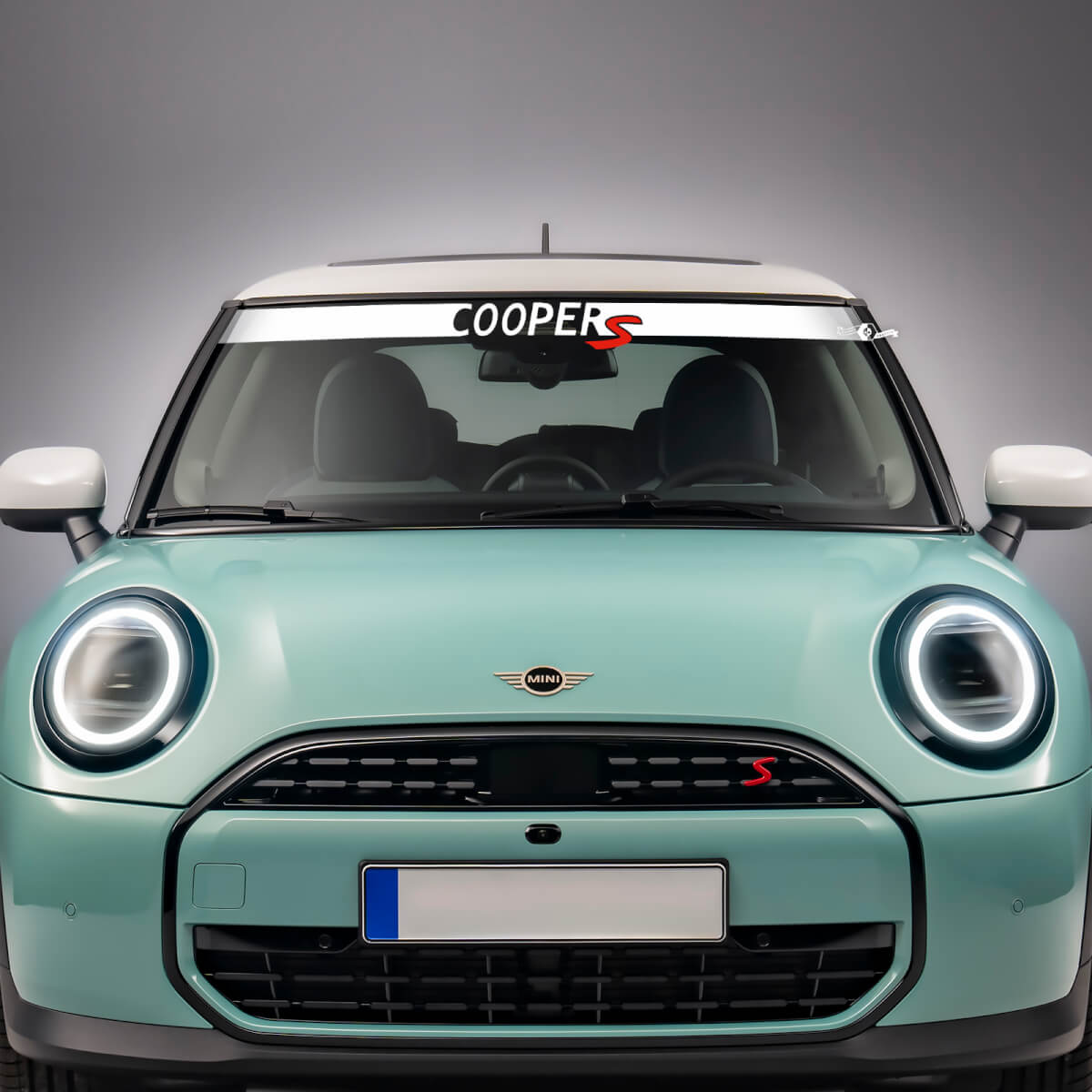 Windschutzscheibe Coopers Vinyl Graphics Decal Aufkleber für Mini Cooper S
