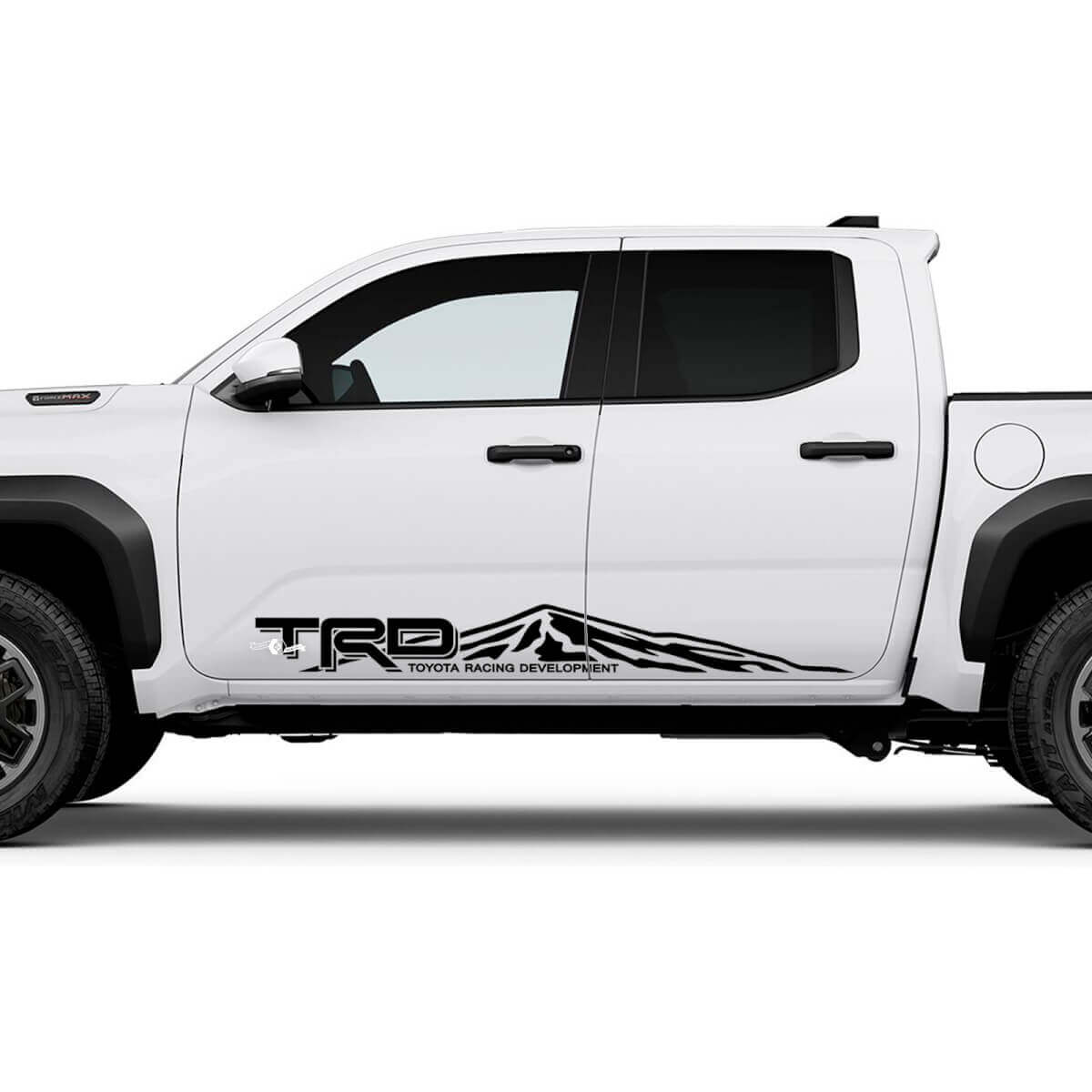 TRD Off Road Mountains Side Rocker Panel Decals Aufkleber für Toyota Tacoma vierte Generation
