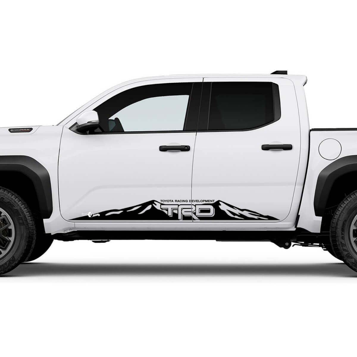 TRD Off Road Mountains Side Rocker Panel Aufkleber für Toyota Tacoma 4. Generation 2
