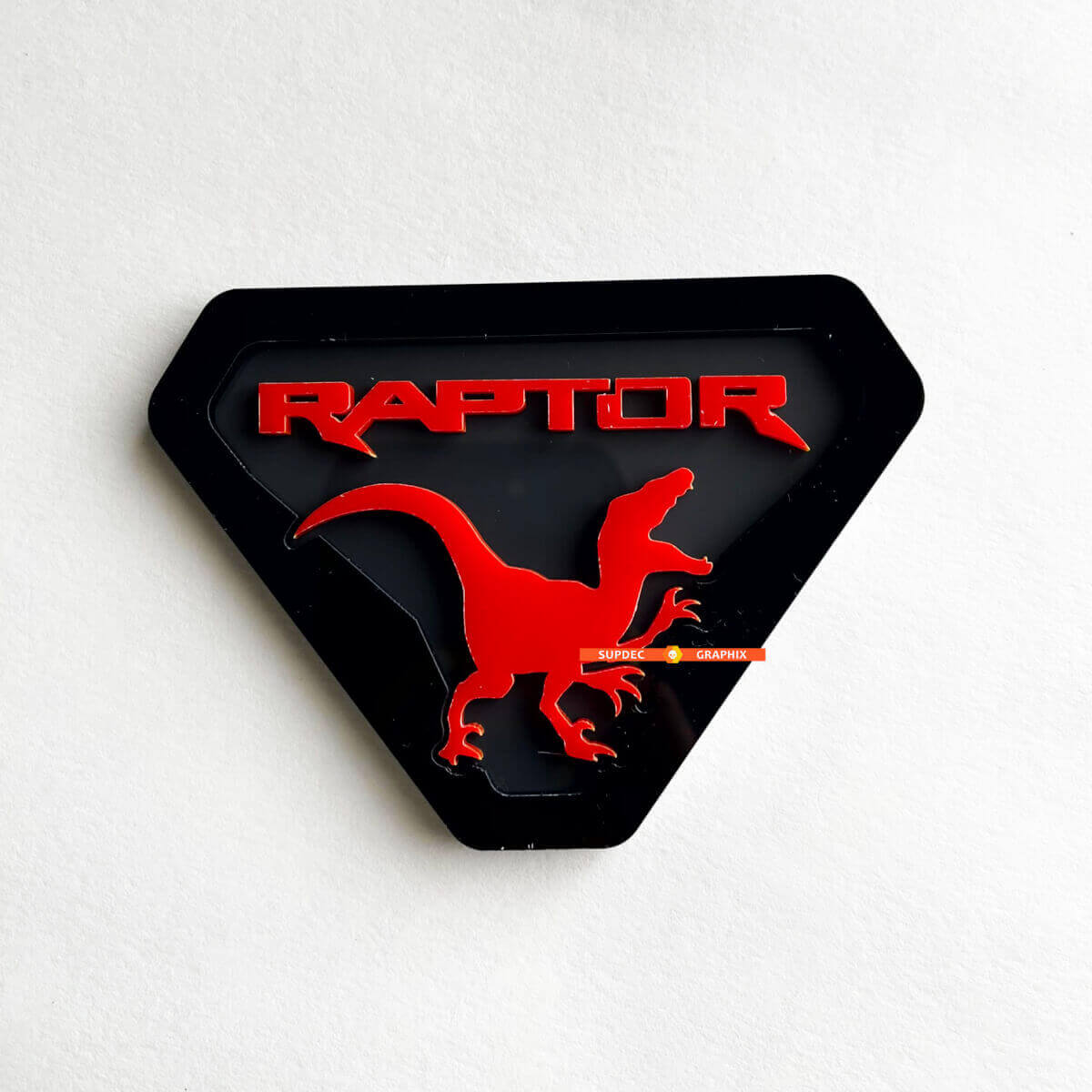 Kotflügelabzeichen Heckklappenemblem 3D-Abzeichen für Raptor Edition