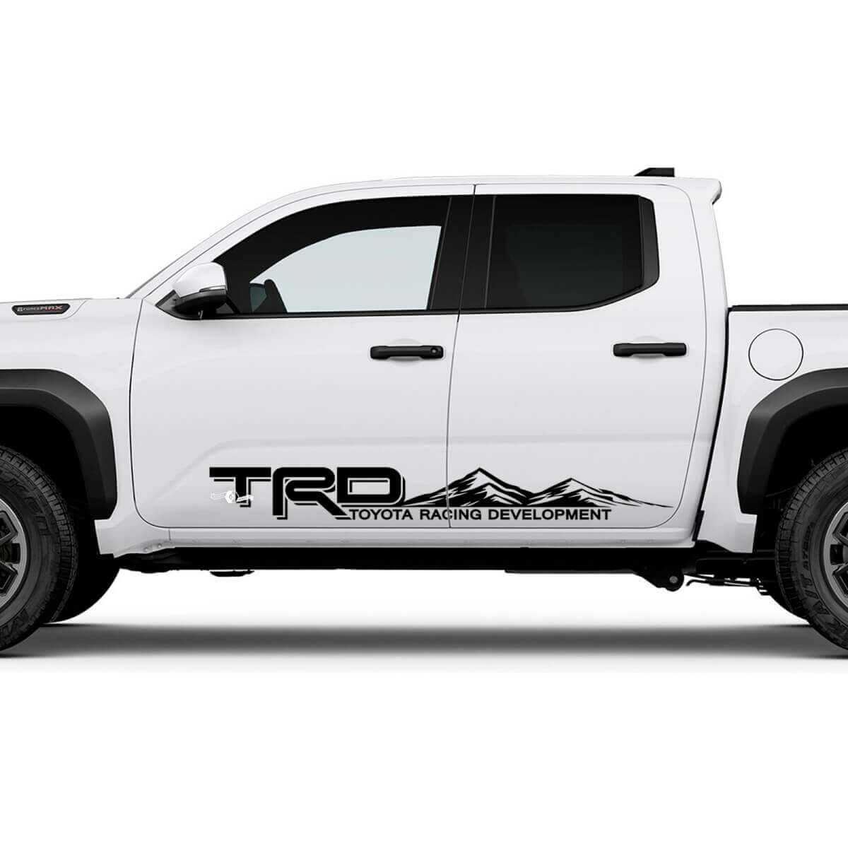 TRD Off Road Side Mountains Rocker Panel Decals Aufkleber für Toyota Tacoma 5
