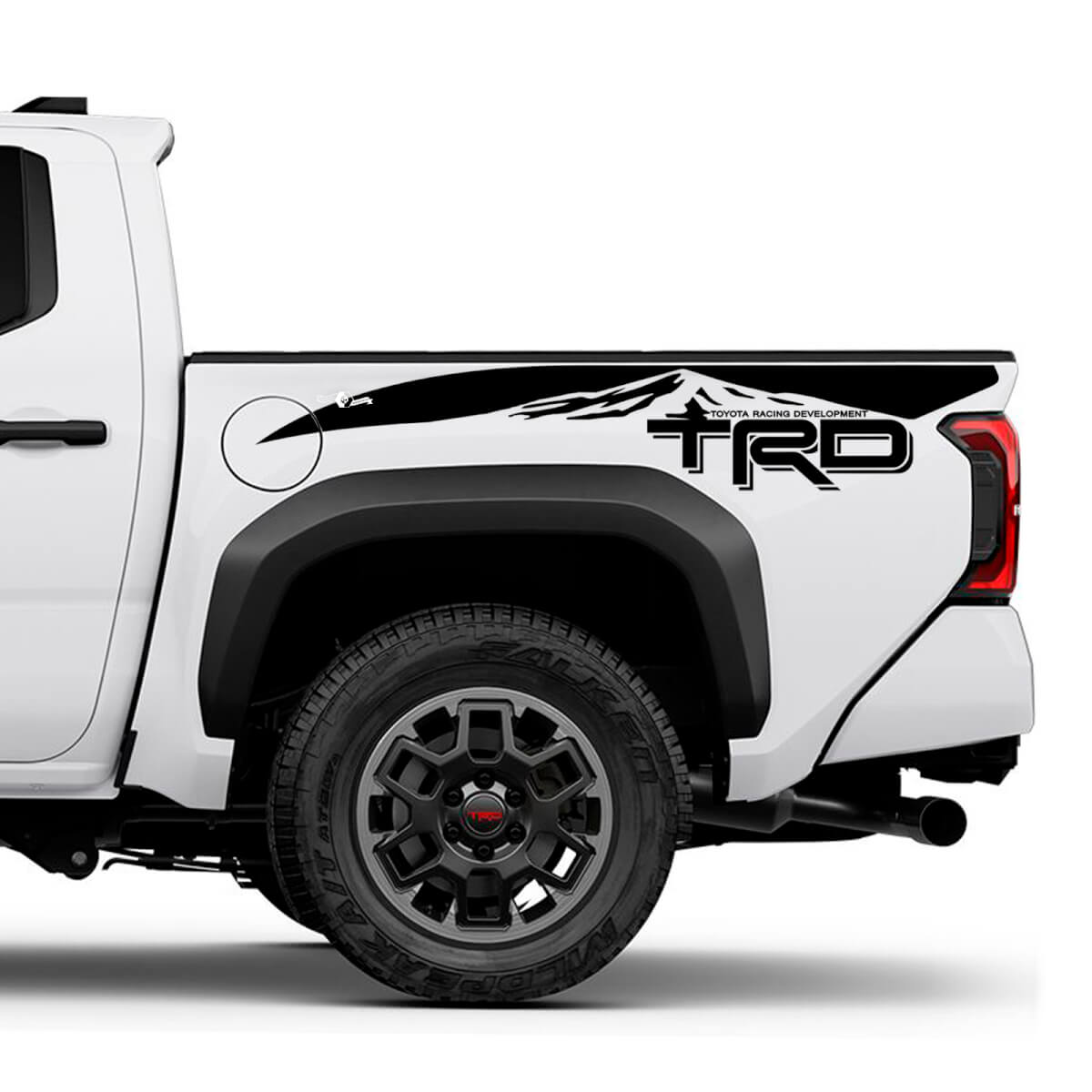 TRD Off Road Mountains Nachtwagen Aufkleber für Toyota Tacoma 2
