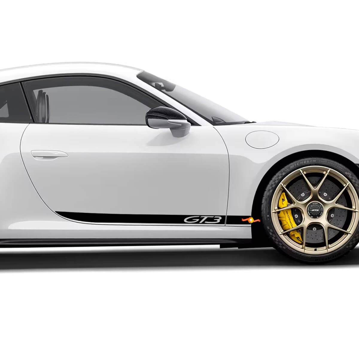 Seite 911 GT3 Doors Stripes Kit Aufkleber für Porsche 911 GT3
