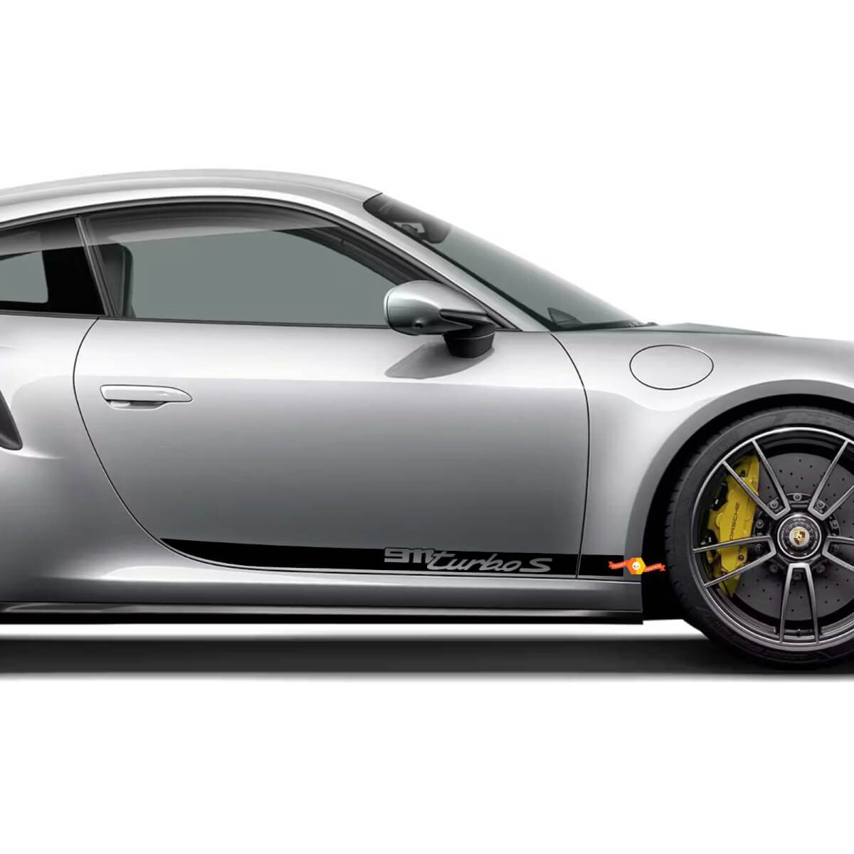 Seite 911 Dakar Doors Stripes Kit Aufkleber für Porsche 911 Dakar
