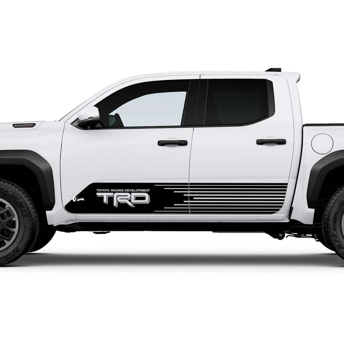 TRD Off Road Side Racing Stripes Rocker Panel Decals Aufkleber für Toyota Tacoma

