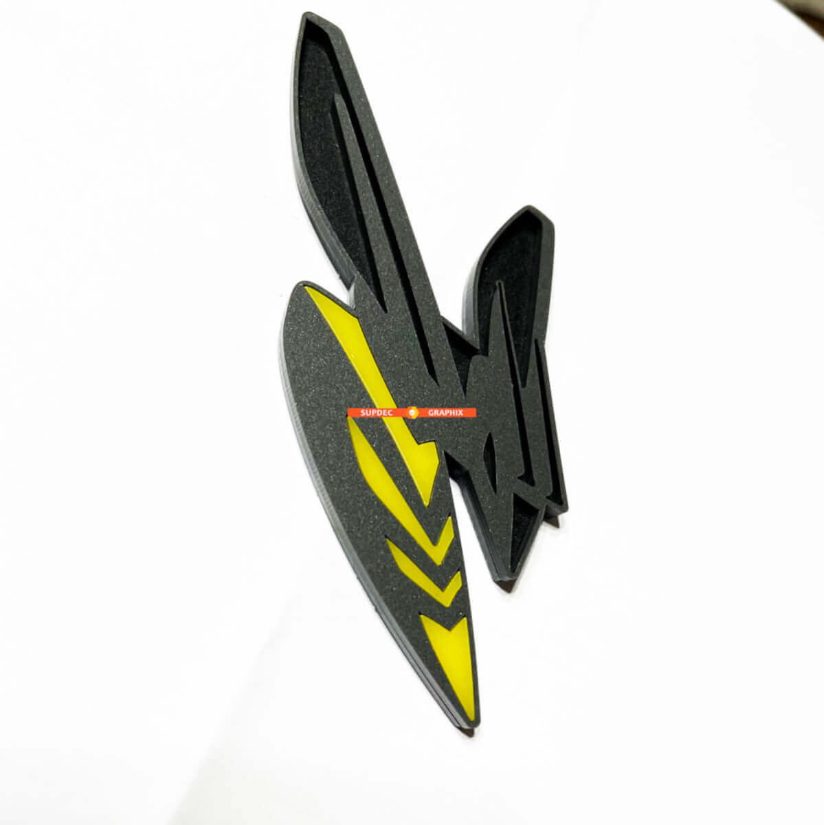 Hornet Kotflügelabzeichen Heckklappenemblem 3D-Abzeichen für Dodge Hornet
