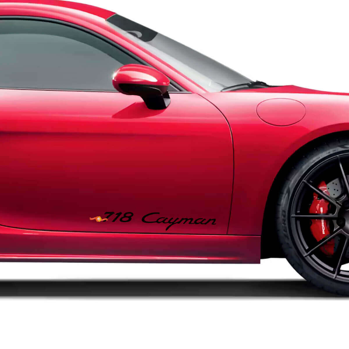 Cayman Schriftzug Seitenstreifen Aufkleber Für Porsche 718 Cayman