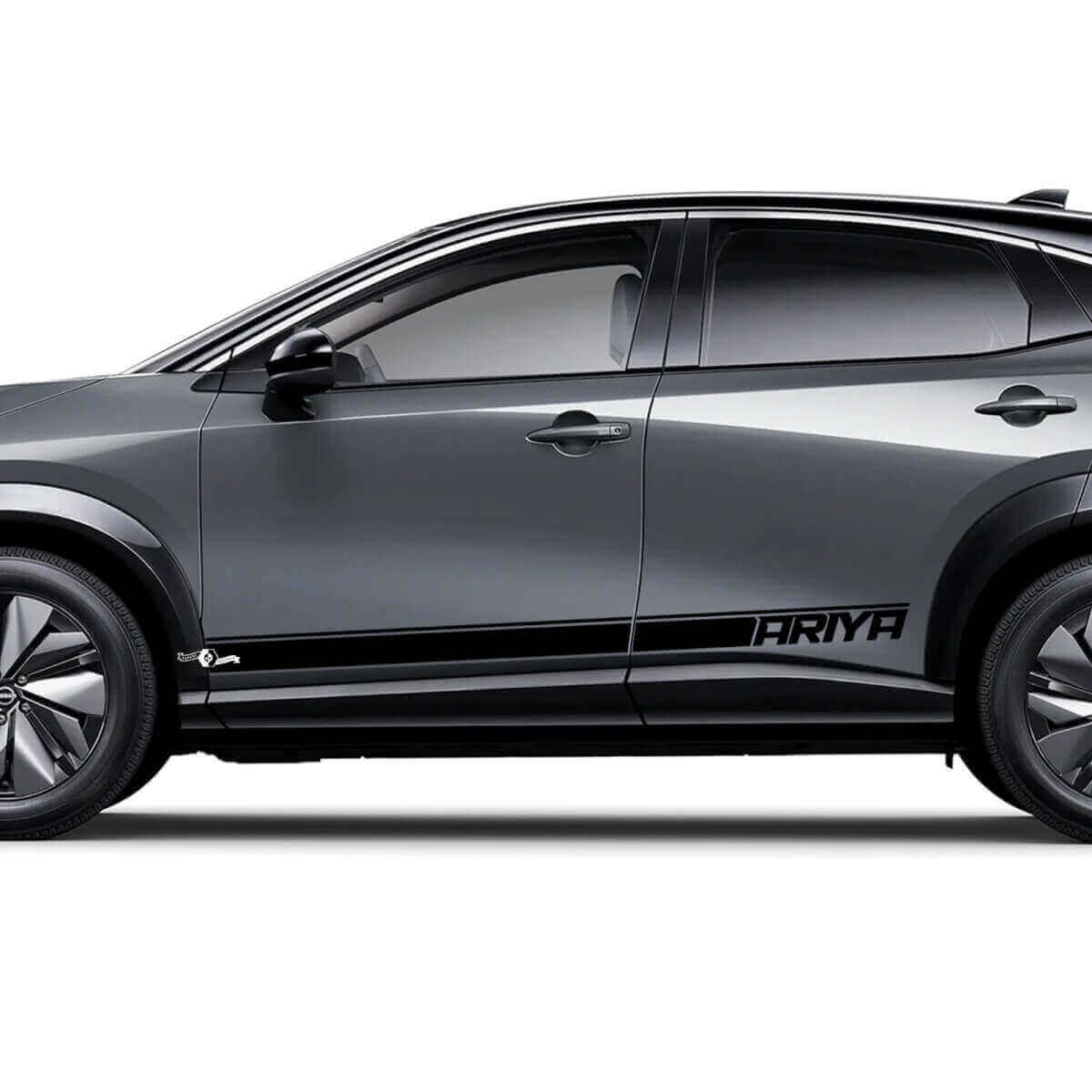 Sides Racing Logo Akzentstreifen Grafik Aufkleber Set für Nissan ARIYA