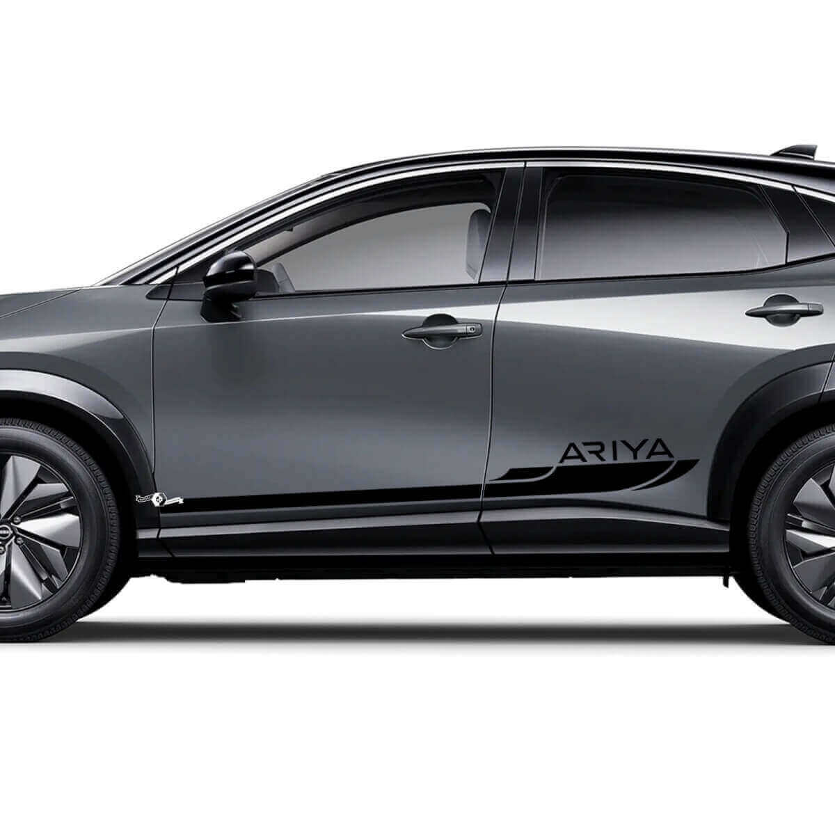 Sides Racing Logo Akzentstreifen Grafik-Aufkleber-Set 2 für Nissan ARIYA