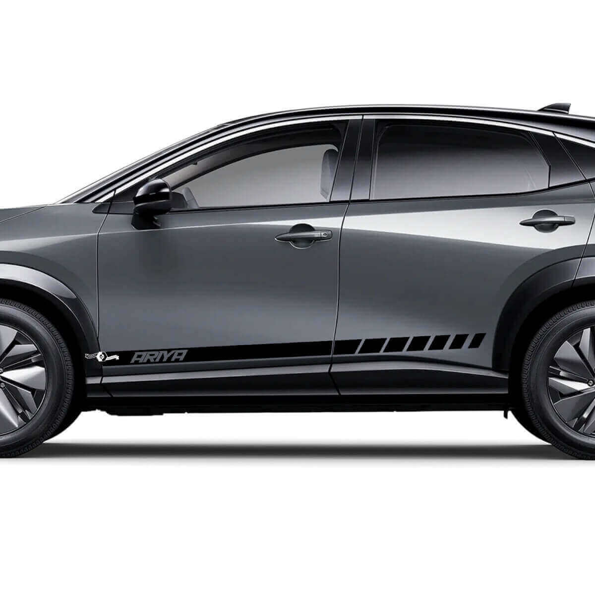 Sides Racing Logo Akzentstreifen Grafik-Aufkleber-Set 3 für Nissan ARIYA