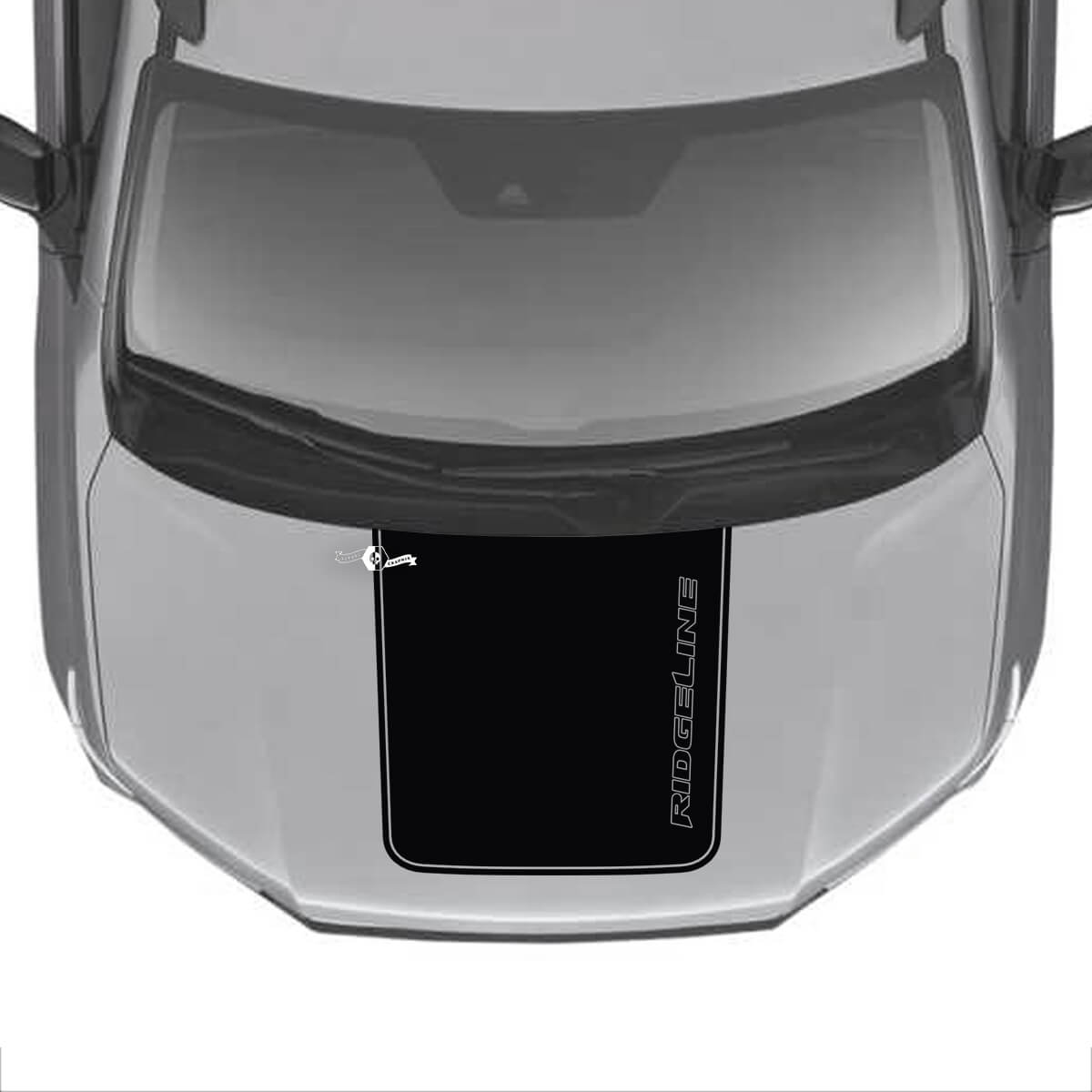 Motorhaubenmittel Vinyl Aufkleber Aufkleber Grafiken SupDec Design für Honda Ridgeline
