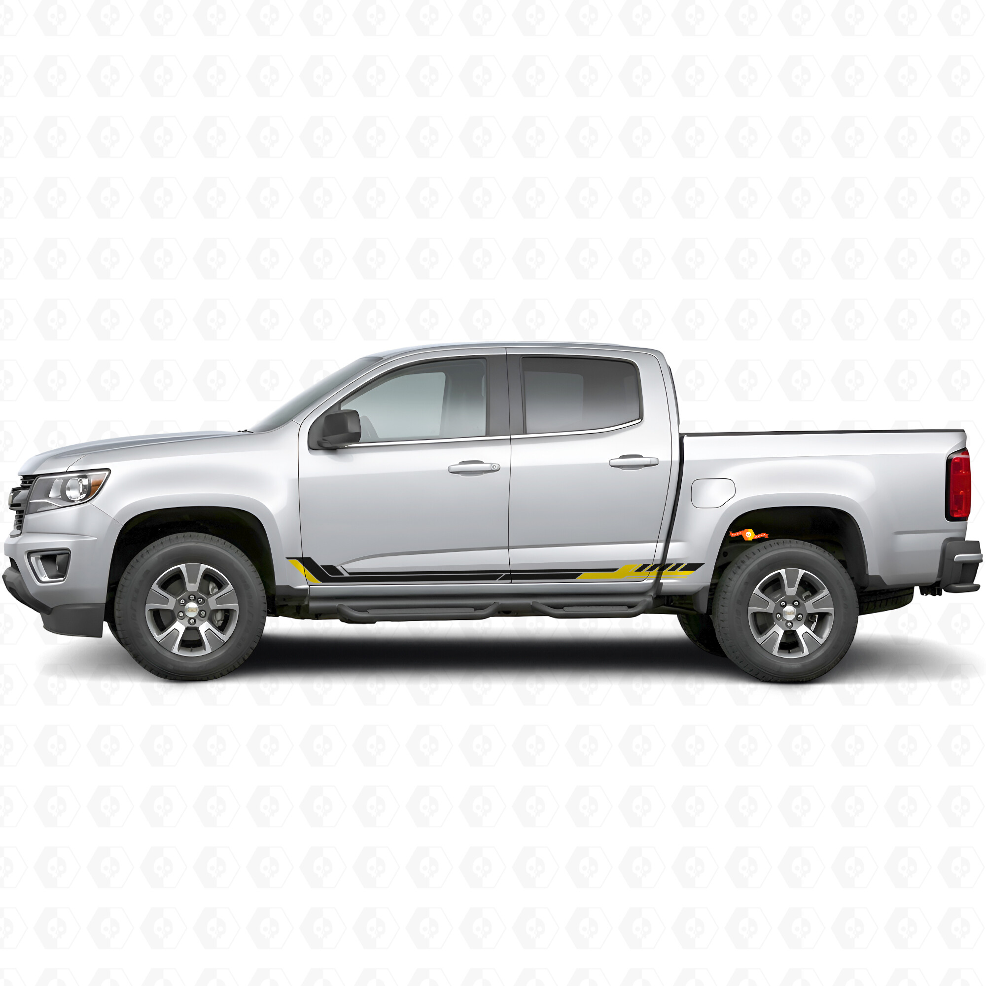Racing Line Tür- & Schweller-Vinylstreifen für Chevrolet Colorado 2. Generation 2015-2022