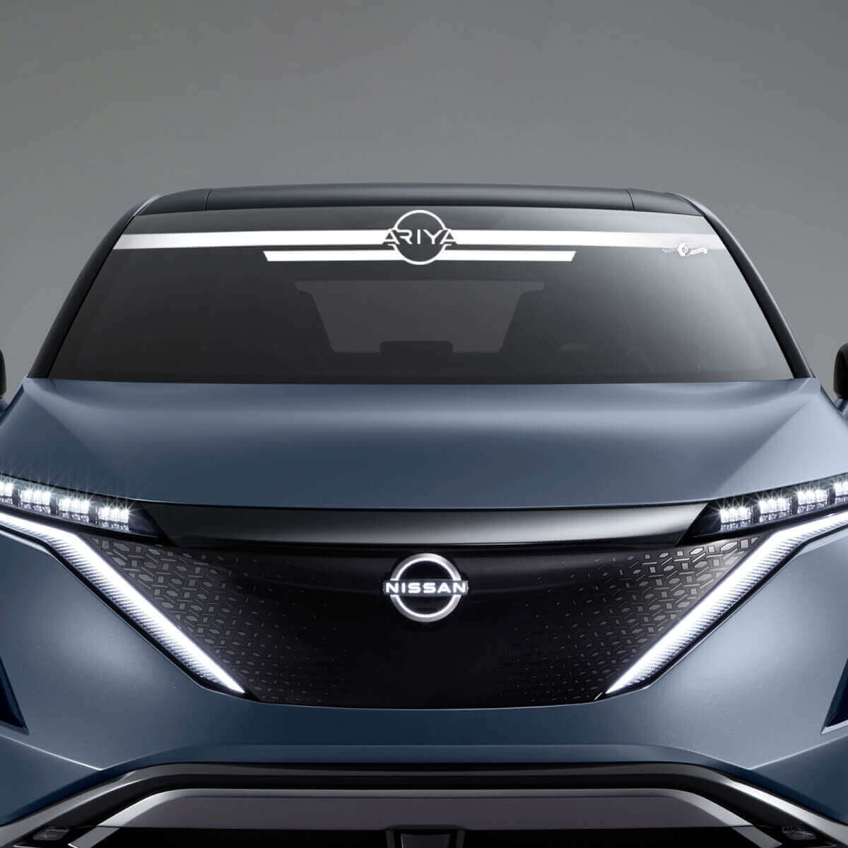 ARIYA Logo-Streifen Windschutzscheiben-Grafikaufkleber für Nissan ARIYA