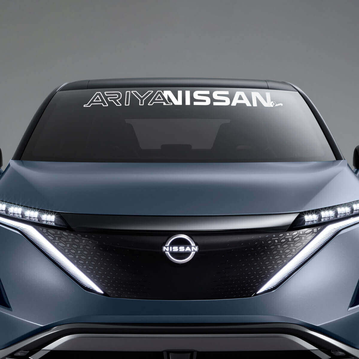 Markenbeschriftung Windschutzscheiben-Grafik Decal Aufkleber für Nissan ARIYA