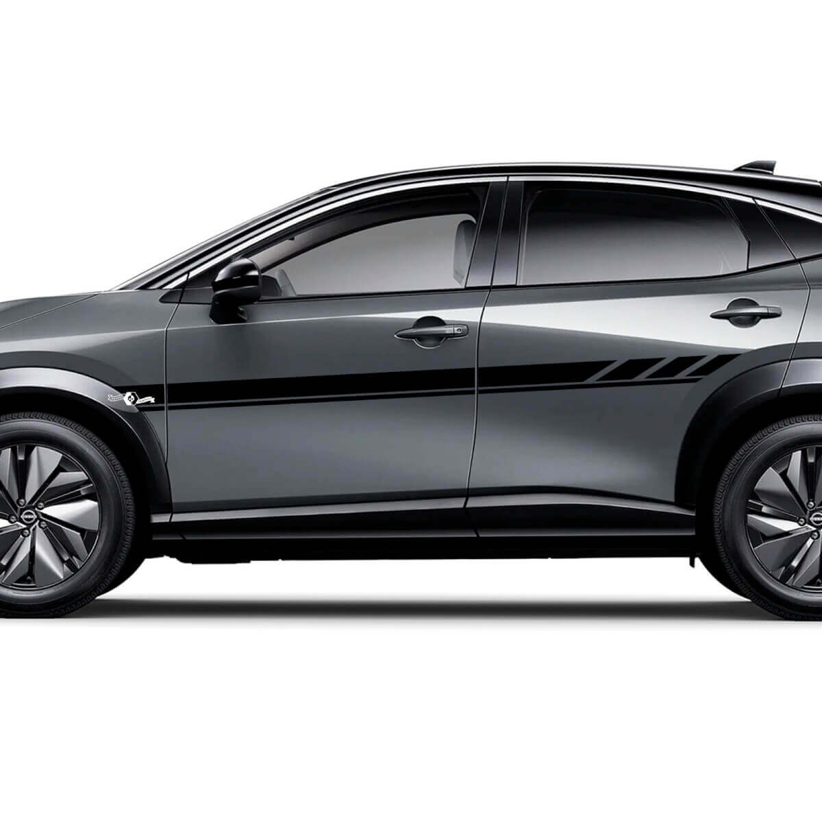 Seiten Universal Streifen Racing Grafik Aufkleber Set für Nissan ARIYA
