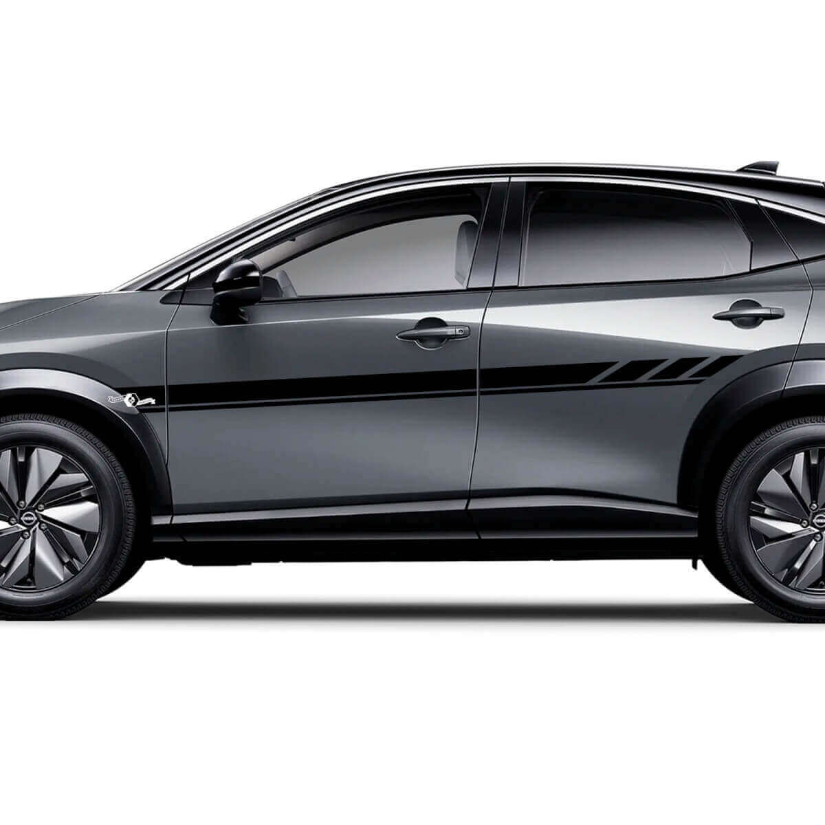 Seiten Universal Streifen Racing Grafik Aufkleber Set für Nissan ARIYA
