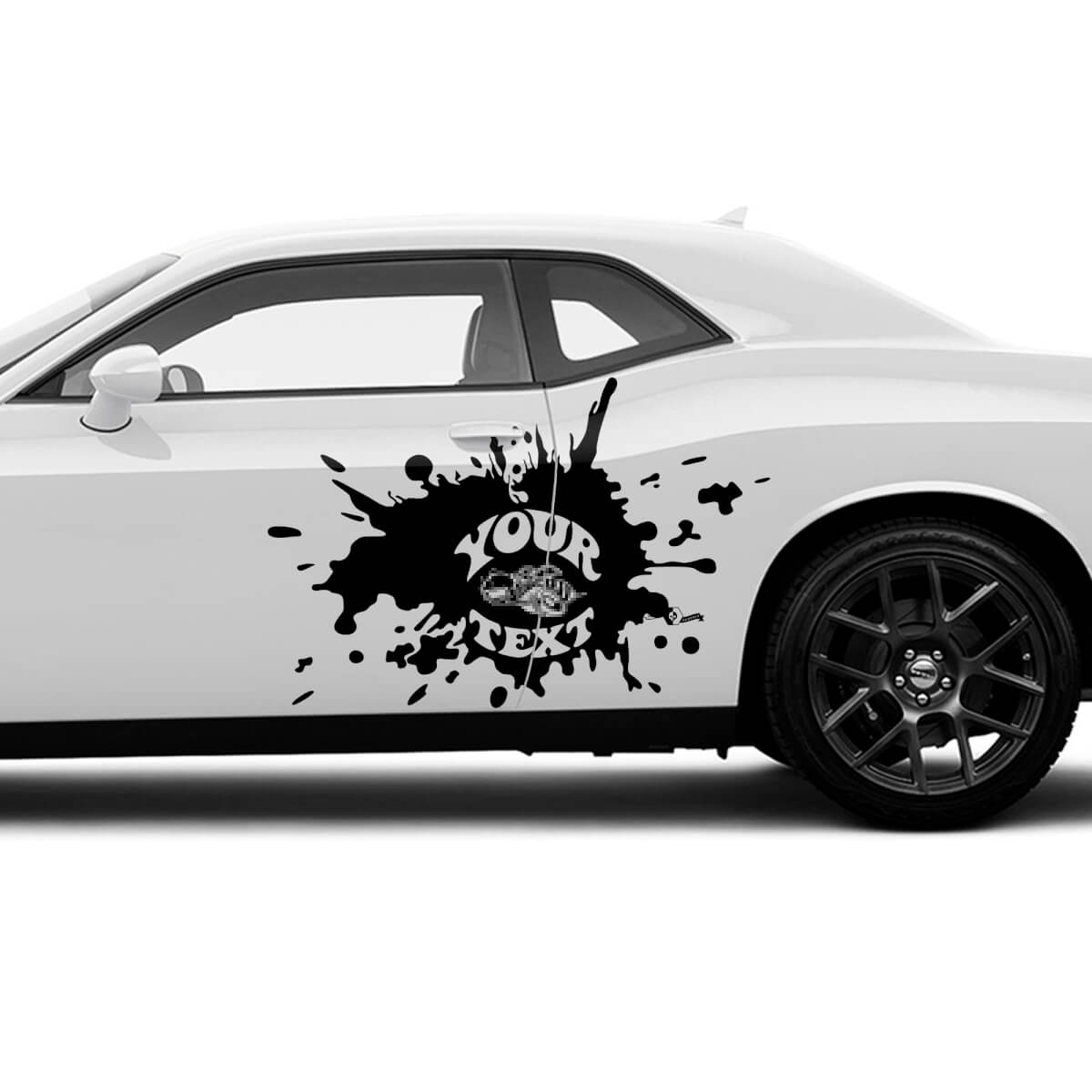 Super Bee Türen Vinyl-Aufkleber Kit für Dodge Challenger