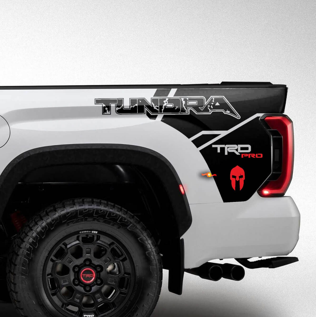 Tundra Raptor Style Gladiator Bettseiten-Aufkleber für Toyota Tundra TRD PRO

