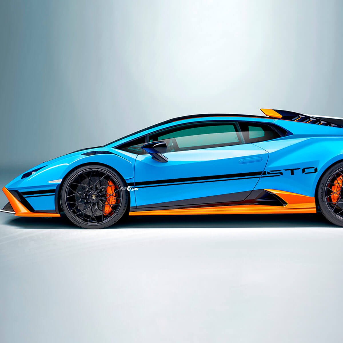 Seitenstreifen Vinyl Aufkleber Grafiken für Lamborghini STO
