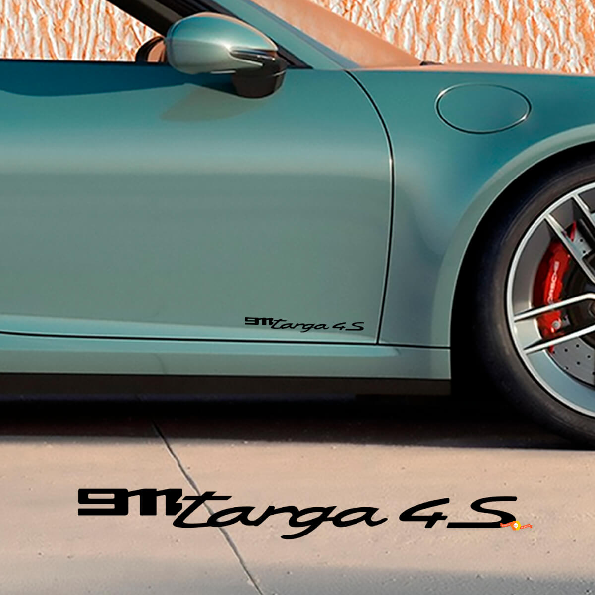 Seitentüren Aufkleber für Porsche 911 Targa 4S 2026
