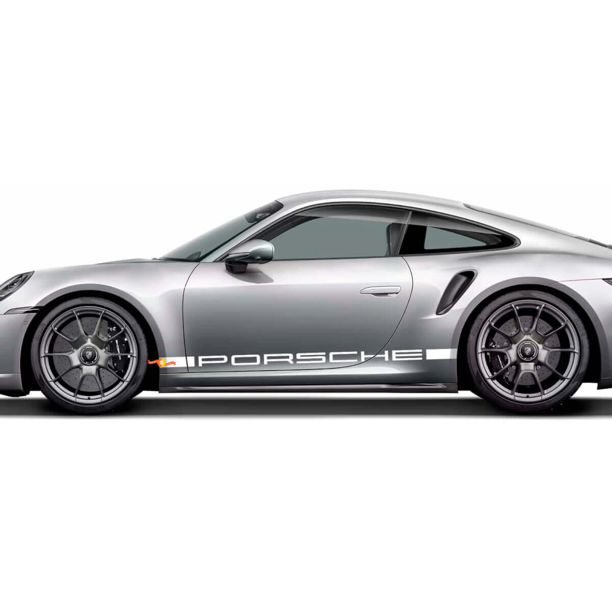 Seitenstreifen-Kit Grafik Aufkleber für Porsche 911 Turbo S 992.2
