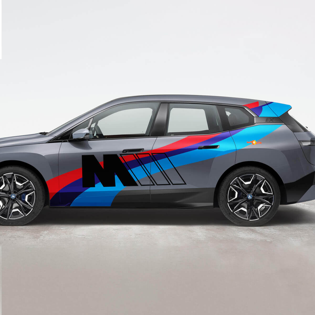 Seiten iX M Racing Vinyl Aufkleber Kit für BMW iX
