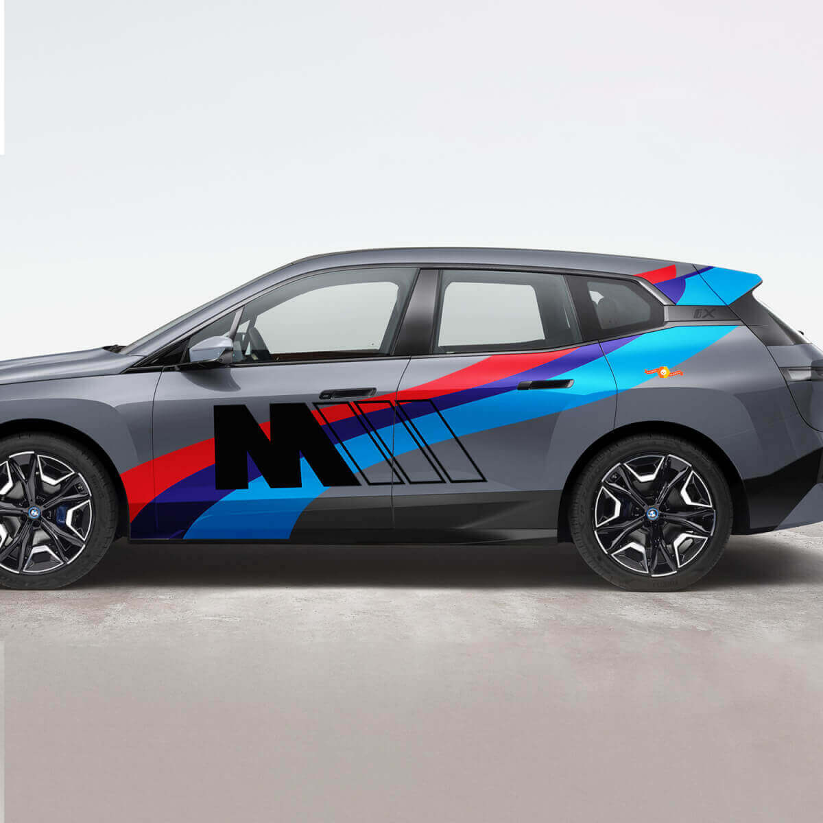 Seiten iX M Racing Vinyl Aufkleber Kit für BMW iX
