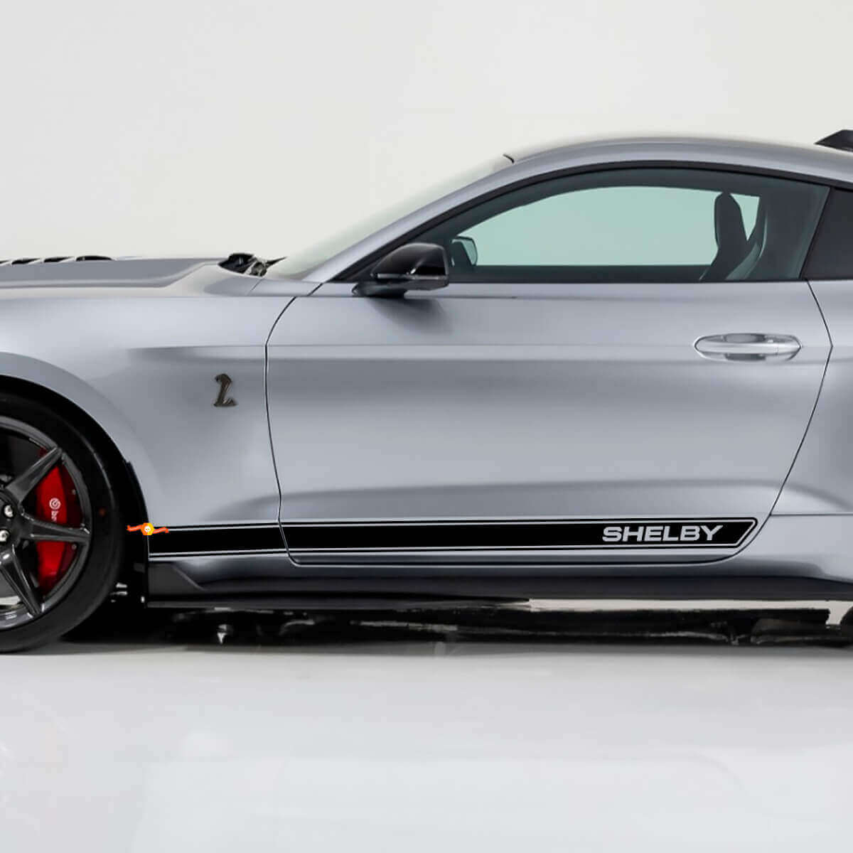 Shelby Schwellerstreifen Vinyl-Aufkleber Set für Musclecar Musclecarmodel