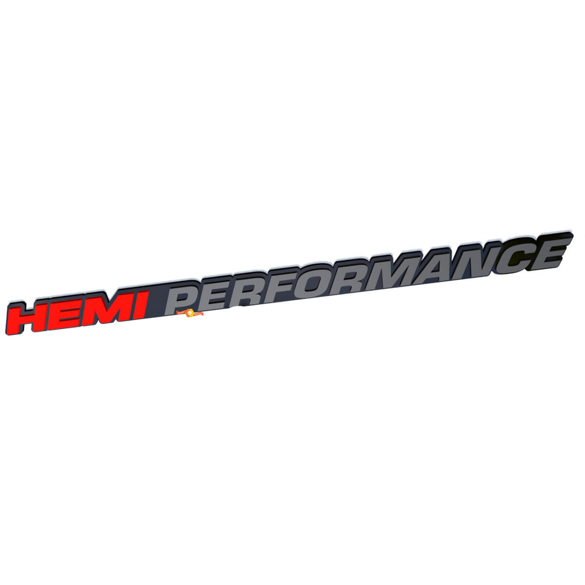 HEMI LEISTUNGSFÄHIGES Motorhaubenemblem 3D-Emblem für Dodge Ram 1500 Truck 5.7L V8 Hemi
