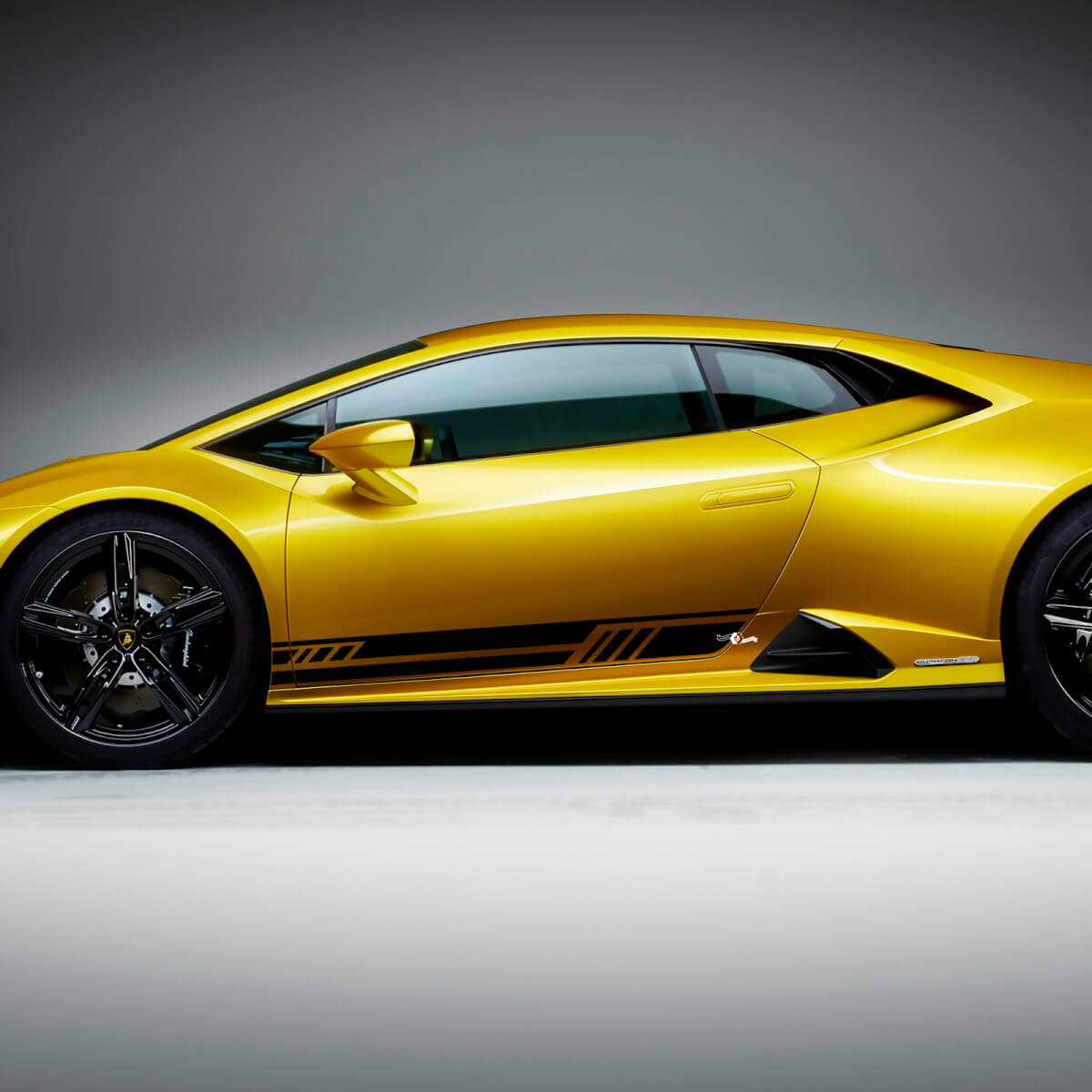Seitenwangenstreifen Grafiken Racing Vinyl Aufkleber für Lamborghini Huracan Evo
