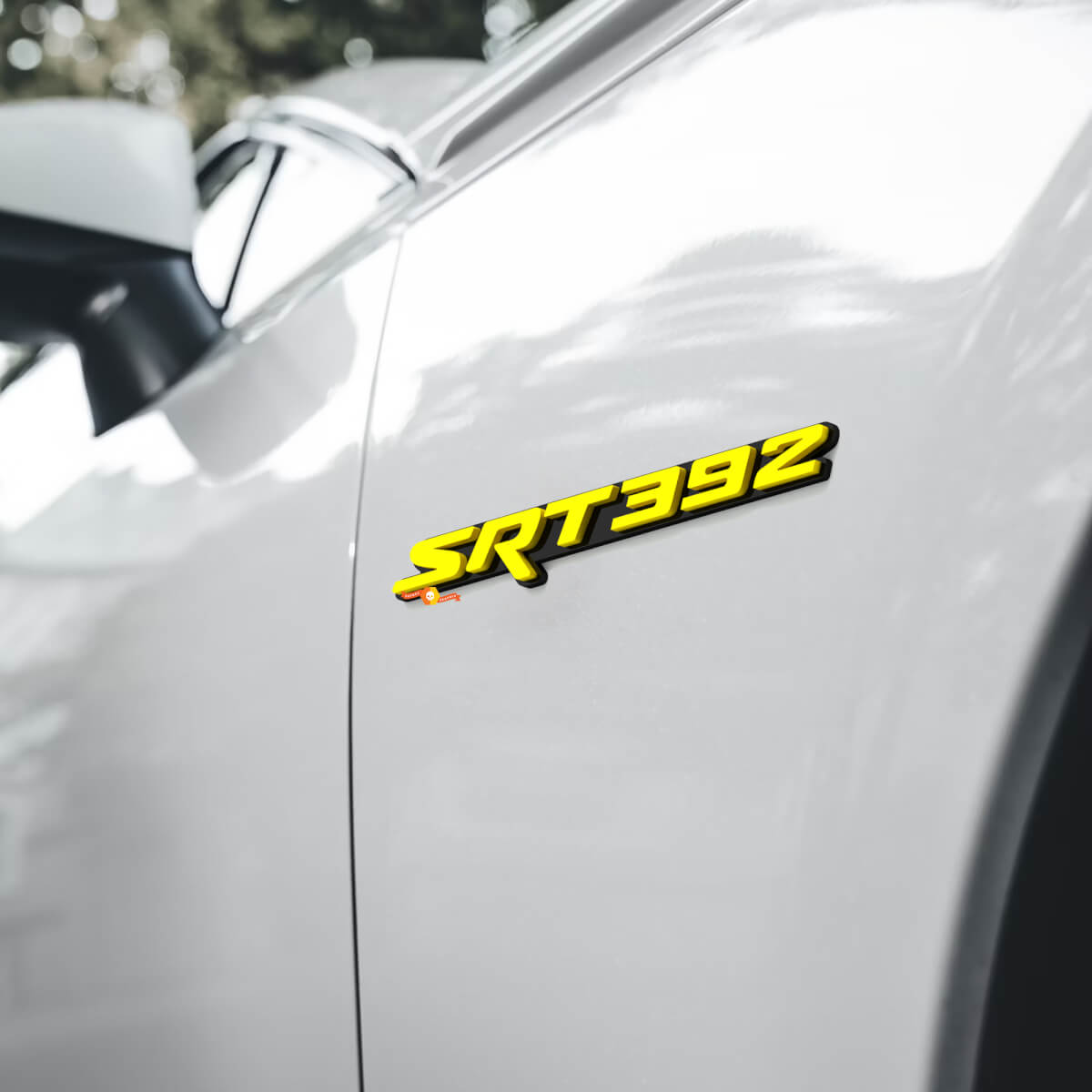 2x SRT 392 Kotflügelabzeichen Emblem 3D Abzeichen HEMI